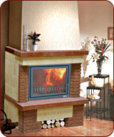 Каминная облицовка НОТА из искусственного камня